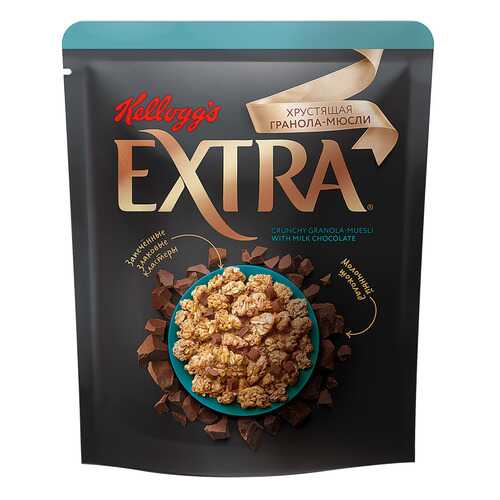 Гранола-мюсли хрустящая Kellogg's Extra с молочным шоколадом 300 г в Светофор