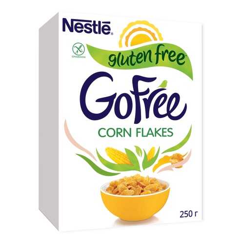 Хлопья кукурузные Nestle Gofree обогащенные витаминами 250 г в Светофор