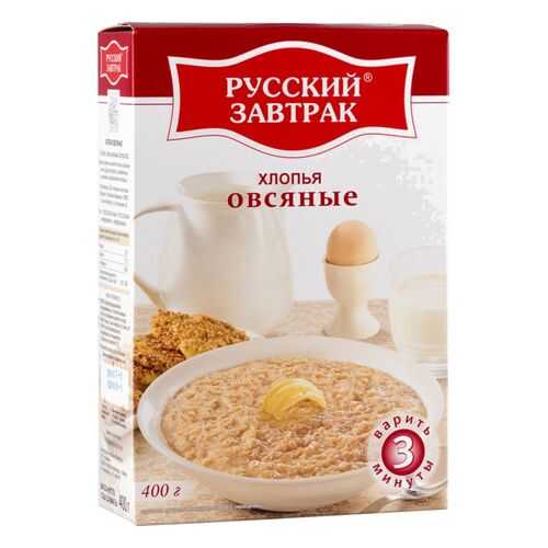 Хлопья овсяные Русский завтрак 400 г в Светофор
