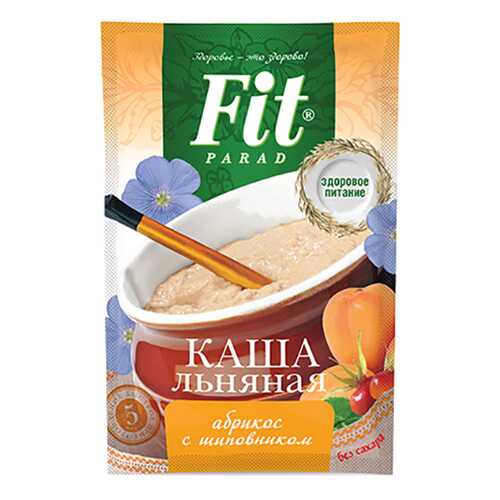 Каша льняная Fit Parad абрикос с шиповником в Светофор