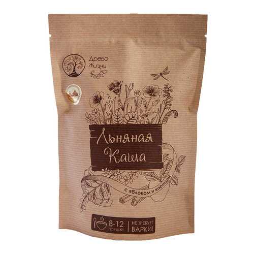 Каша льняная с яблоком и корицей 400 г в Светофор