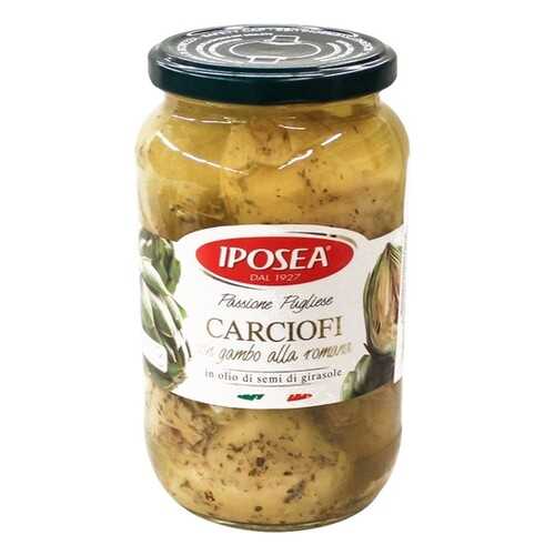 Артишоки Iposea со стеблем в масле 510 г в Светофор