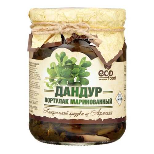 Дандур Ecofood портулак маринованный 540 г в Светофор