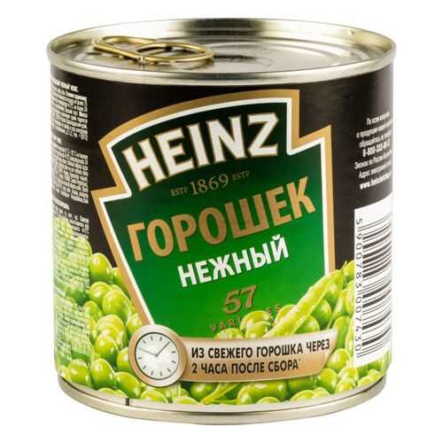 Горошек зеленый Heinz нежный 390 г в Светофор