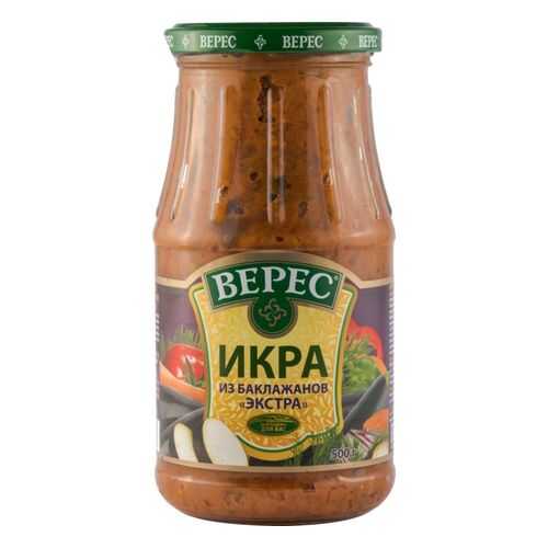 Икра из баклажанов Верес экстра 500 г в Светофор