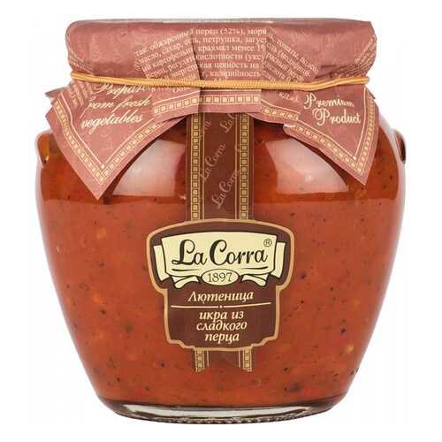 Икра лютеница La Corra из сладкого перца 550 г в Светофор