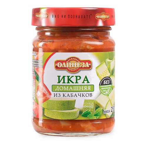 Икра Олинеза из кабачков домашняя 250г Болгария в Светофор