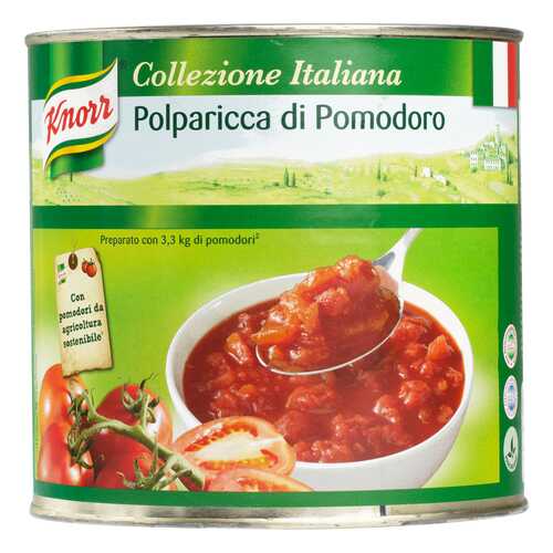 Консервированные овощи Knorr итальянские томаты кубиком 2.55 кг в Светофор