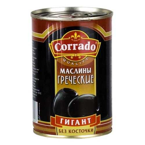 Маслины Corrado греческие гигант без косточки 420 г в Светофор
