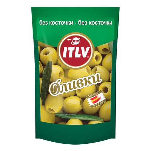 Оливки ITLV без косточки 195 г в Светофор