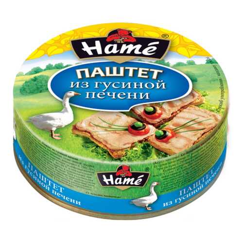 Паштет Hame с гусиной печенью 250 г в Светофор