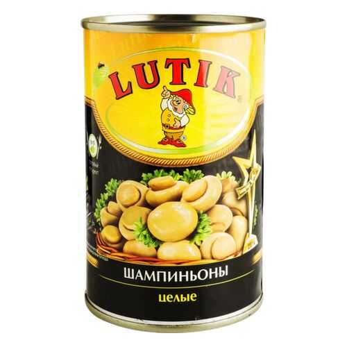 Шампиньоны Lutik целые 425 мл в Светофор