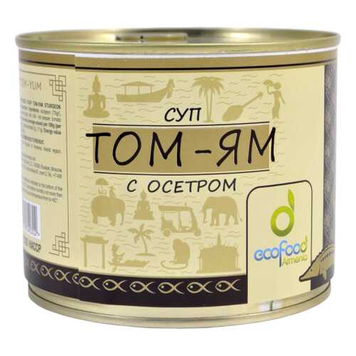 Суп Том Ям Ecofood с осетром 530 г в Светофор