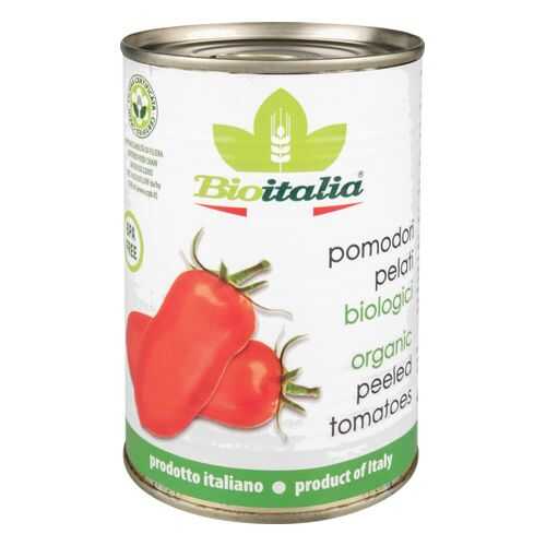 Томаты очищенные Bioitalia в томатном соке целые 400 г в Светофор