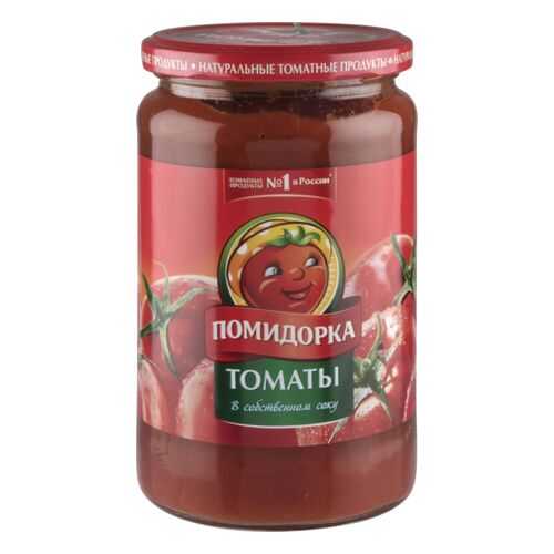 Томаты Помидорка в собственном соку 680 г в Светофор