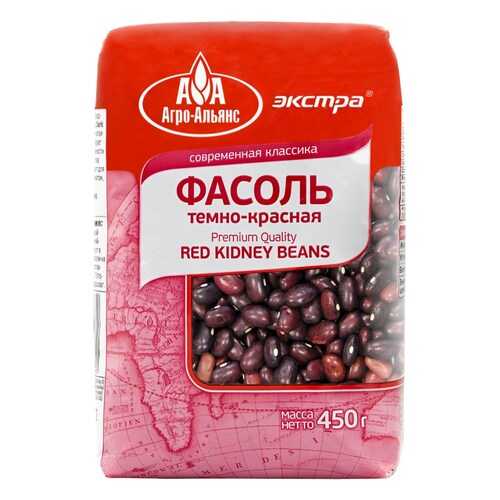 Фасоль Агро-Альянс темно-красная 450 г в Светофор