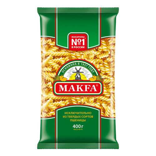 Макаронные изделия Makfa Спирали 400г в Светофор