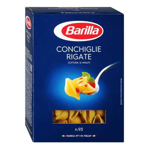 Макароны Макароны Barilla конкилье ригате 450 г в Светофор