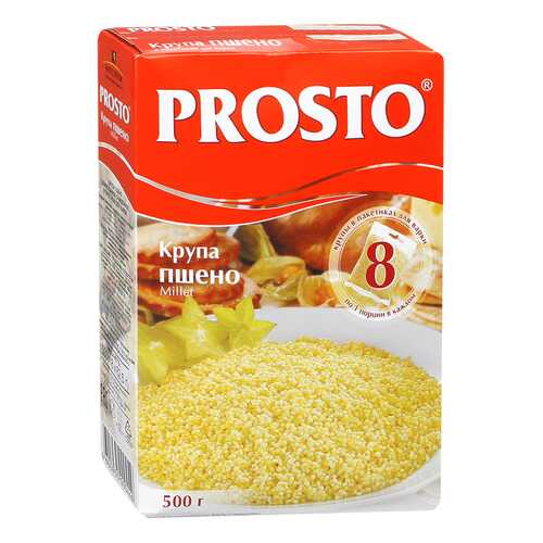 Пшено Prosto в пакетиках 8*62.5 г в Светофор