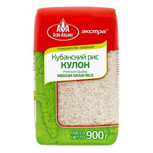 Рис Агро-Альянс Экстра Кубанский кулон 900г в Светофор