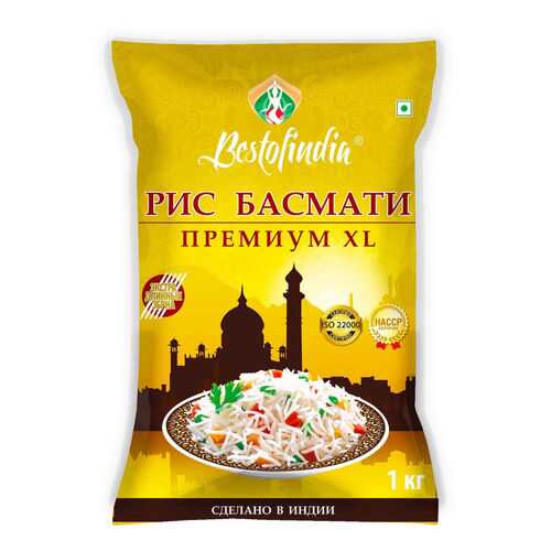 Рис Басмати Bestofindia Премиум XL 1кг в Светофор
