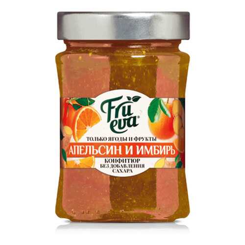 Конфитюр Frueva Апельсин с имбирём, 310 гр в Светофор