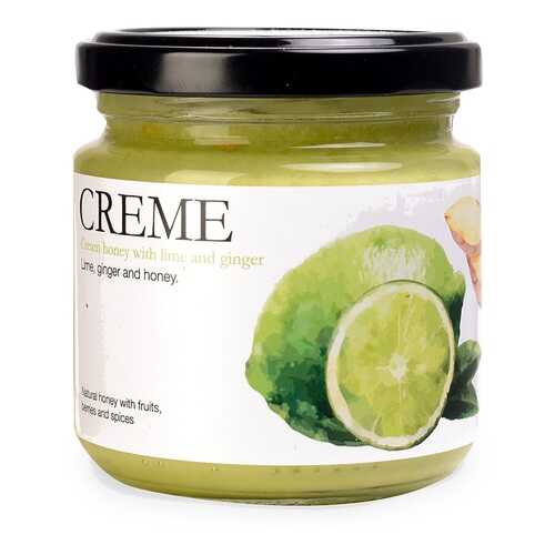 Крем-мёд CREME цветочный с лаймом и имбирем 250г Россия в Светофор