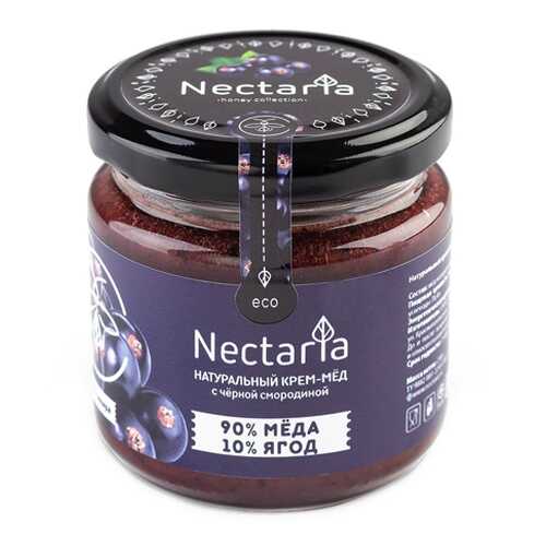 Крем-мёд с чёрной смородиной Nectaria 230 г в Светофор