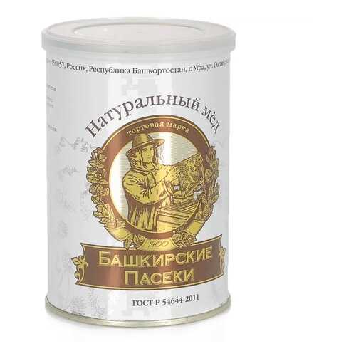 Мёд Башкирские пасеки+ цветочный натуральный 550 г ж/б Россия в Светофор