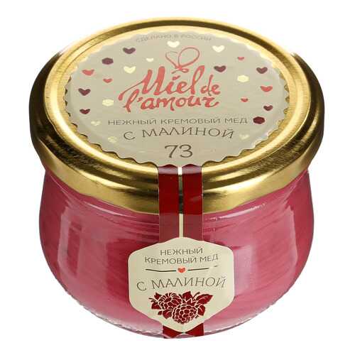 Мед Miel de Lamour кремовый с малиной 250 г в Светофор