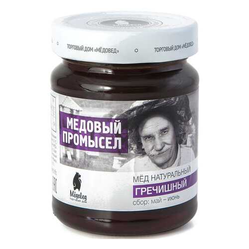 Мед натуральный Медовый промысел Гречишный 350 г в Светофор