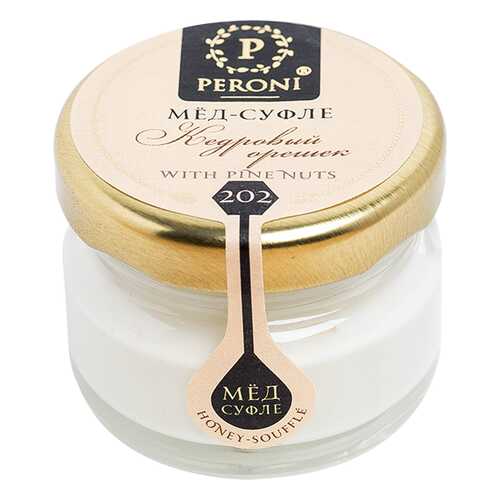 Мед-суфле Peroni Honey кедровый орешек 30 г в Светофор