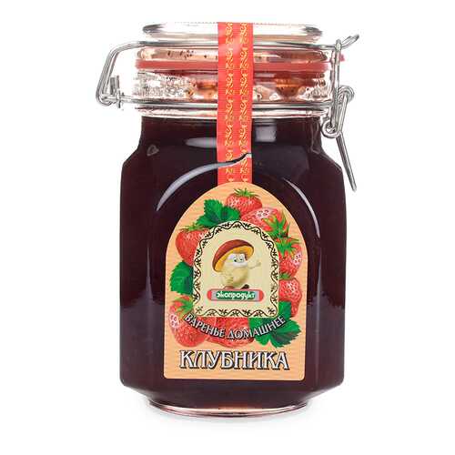 Варенье Экопродукт Домашнее из клубники 1 кг в Светофор