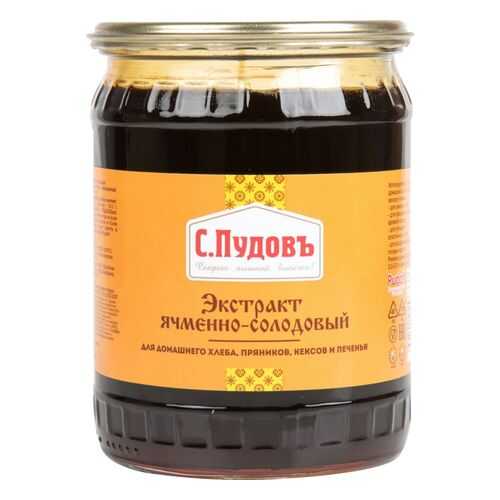 Экстракт ячменно-солодовый С. Пудовъ 0.7 кг в Светофор