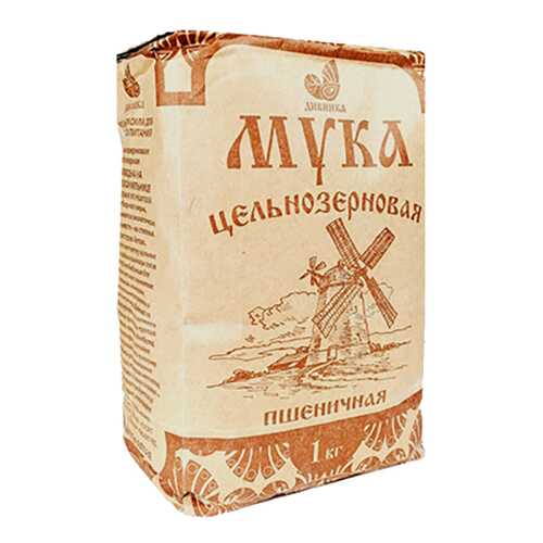Мука Дивинка пшеничная обойная цельнозерновая 1 кг в Светофор