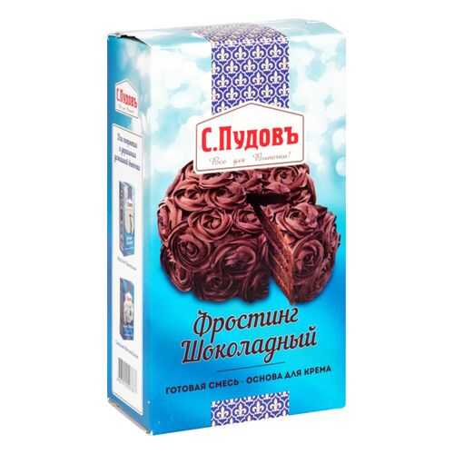 Основа для крема С.Пудовъ фростинг шоколадный 100 г в Светофор