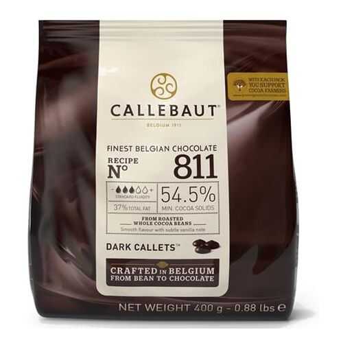 Шоколад Callebaut темный 0.4 кг в Светофор