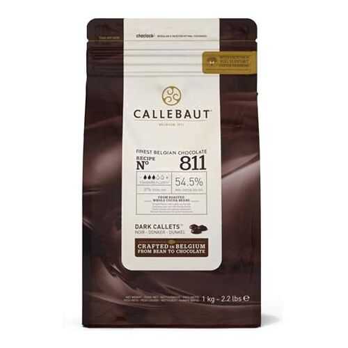 Шоколад темный Callebaut 54.5% какао (811-2B-U73) 1 кг в Светофор