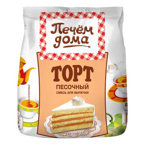 Смесь для выпечки Печем дома торт песочный 400 г в Светофор