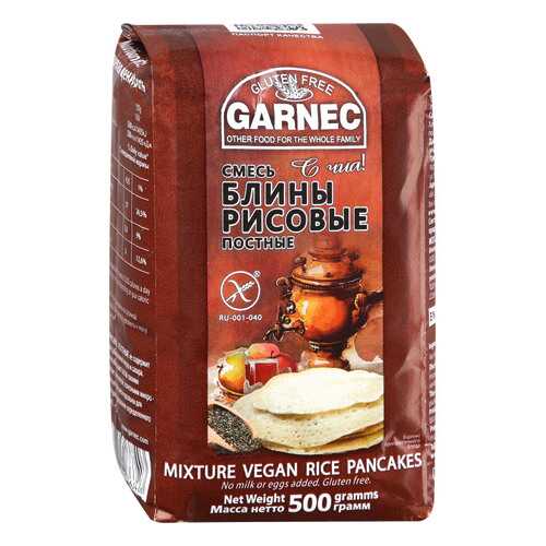 Смесь Garnec блины рисовые постные без глютена 500 г в Светофор
