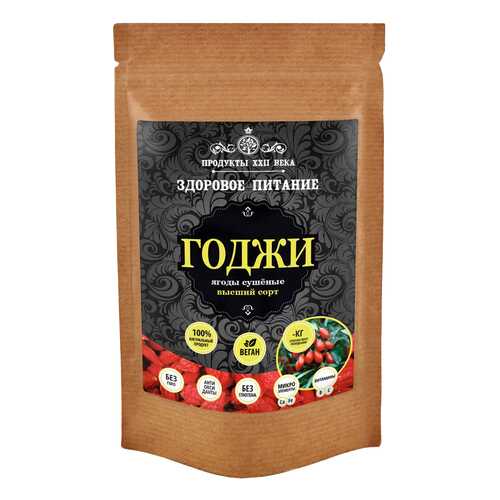 Годжи ягоды Продукты XXII века сушеные в/с 200 г в Светофор