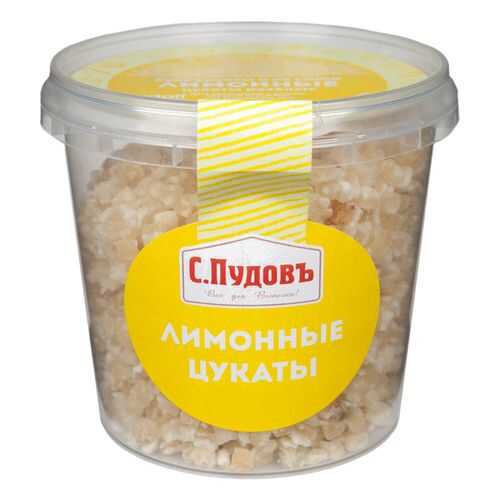 Лимонные цукаты С.Пудовъ 230 г в Светофор