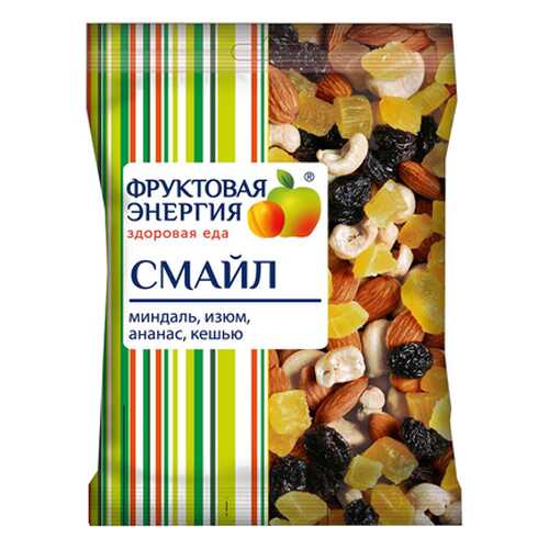 Смесь фруктово-ореховая Фрути-Смайл Фруктовая Энергия 50 г в Светофор