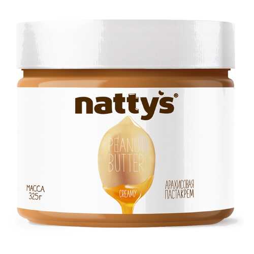 Арахисовая паста Nattys Creamy 325 г в Светофор