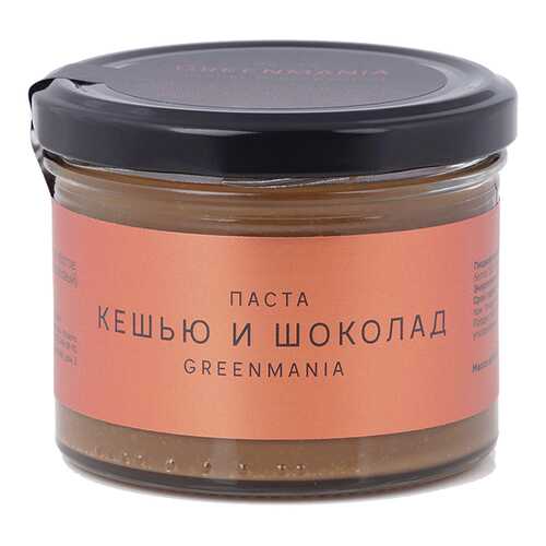 Паста GreenMania кешью и шоколад 200 г в Светофор