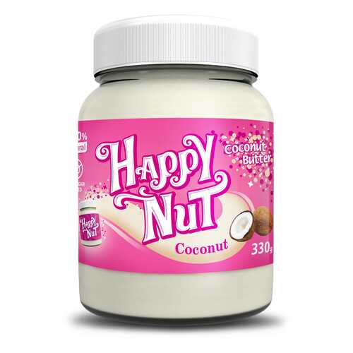 Паста Happy Nut Coconut кокосовая 330 г в Светофор
