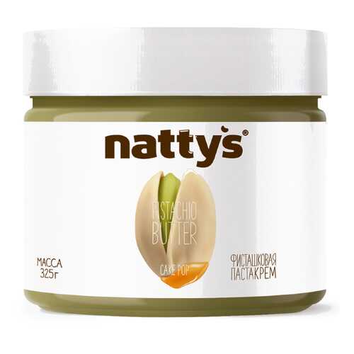 Паста Nattys cake pop фисташки с мёдом 325 г в Светофор