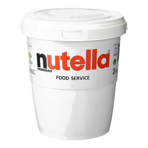Паста шоколадная Ferrero nutella 3 кг в Светофор