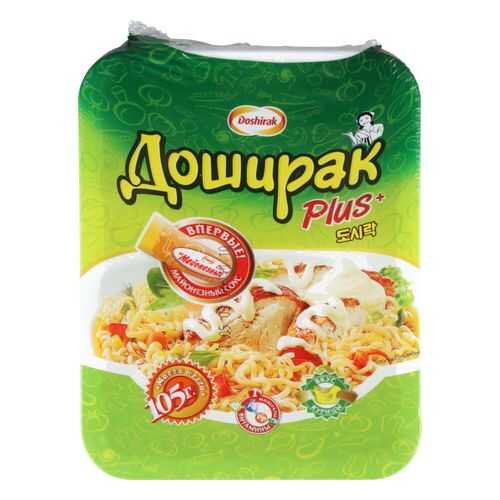 Лапша Doshirak plus быстрого приготовления 105 г в Светофор