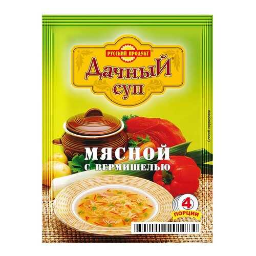 Суп Дачный мясной с вермишелью 60 г в Светофор